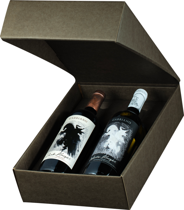 Gabbiano Dark & White Knight in Giftbox