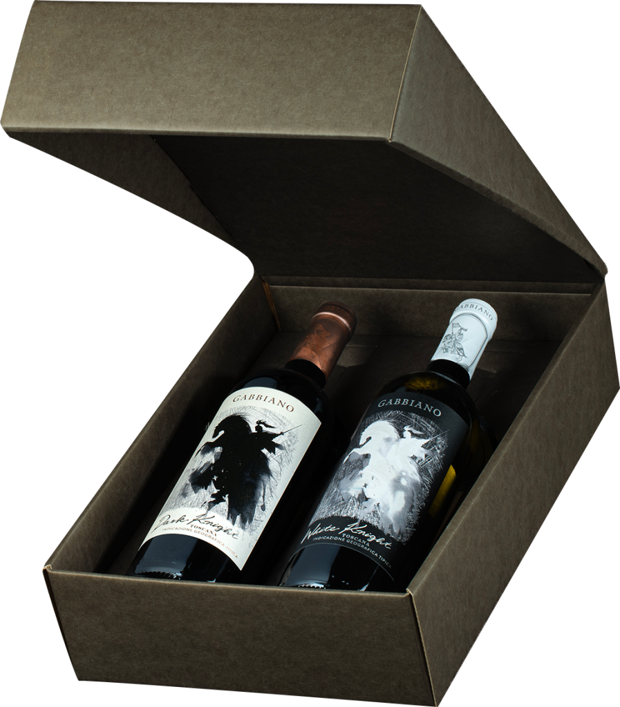 Gabbiano Dark & White Knight in Giftbox