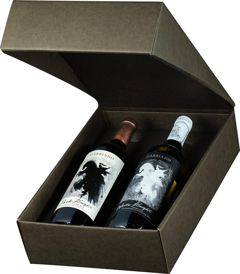 Gabbiano Dark & White Knight in Giftbox