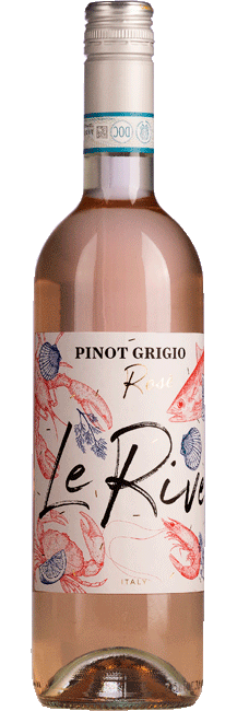 Le Rive Pinot Grigio Rosato 2025