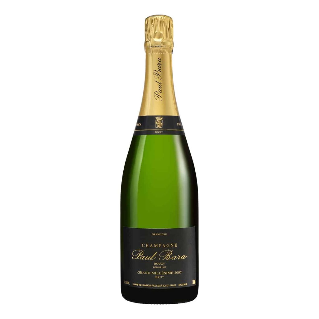 Champagne Paul Bara brut – Grand Cru – millésime