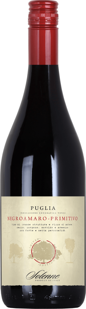 Solenne Limited Edition Negroamaro – Primitivo 2025